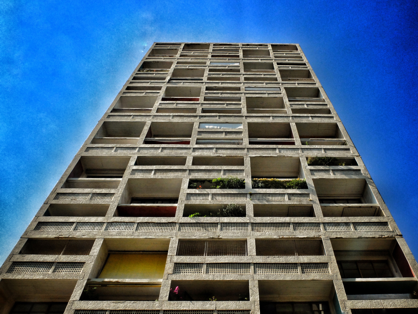 Unite D Habitation Le Corbusier Marseille Foto Bild Architektur Hochhauser Profanbauten Bilder Auf Fotocommunity