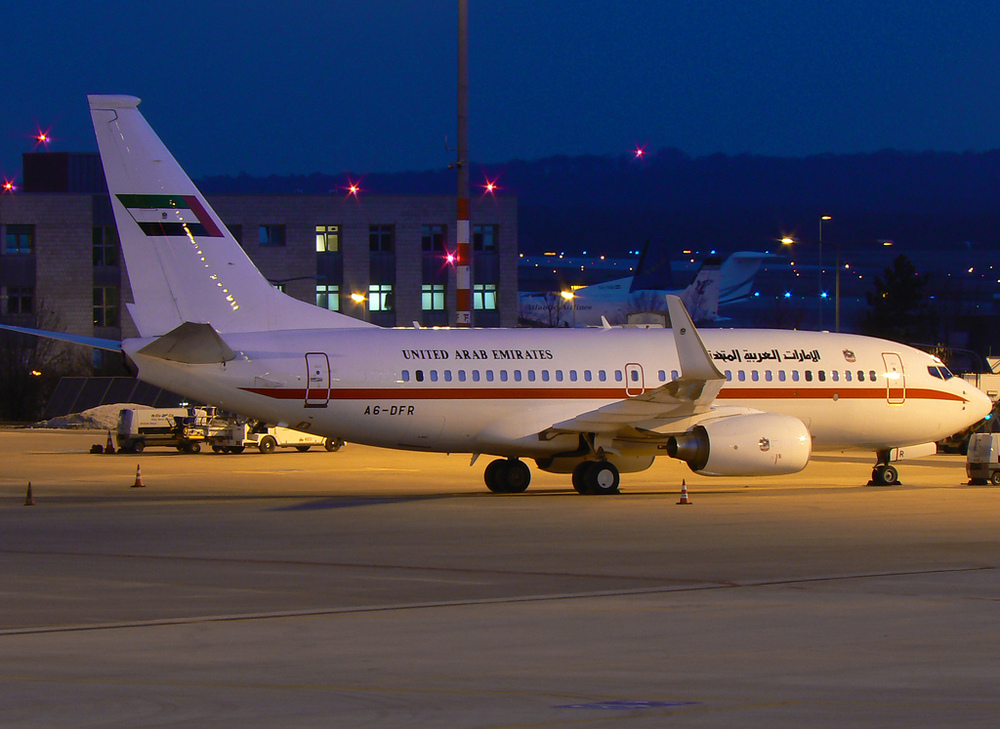 United Arab Emirates Boeing 737-7BC (BBJ) A6-DFR