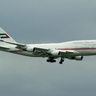 United Arab Emirates - Dubai Air Wing Boeing 747-422