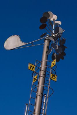 Universitäres Windrad