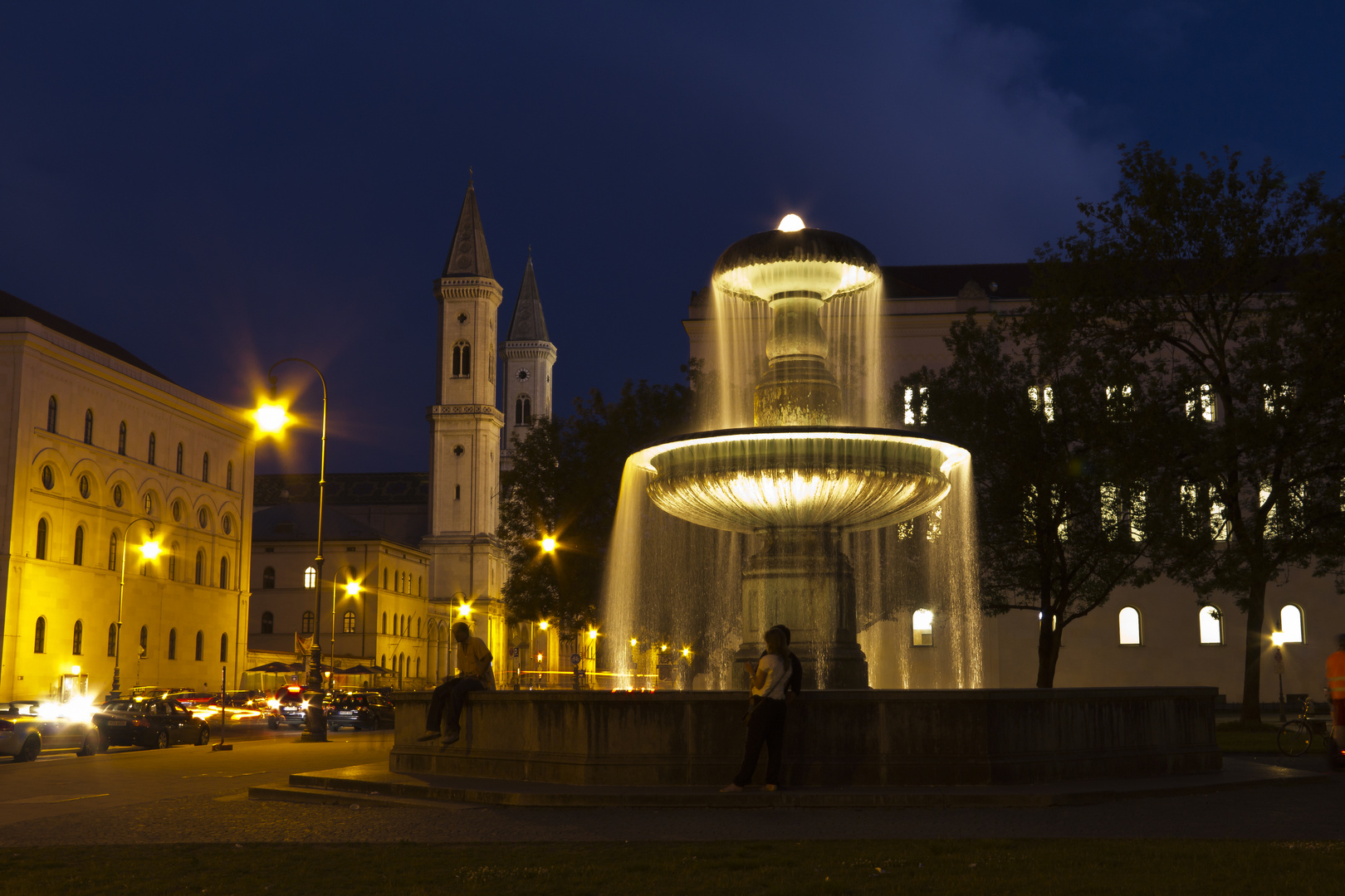 University fountain