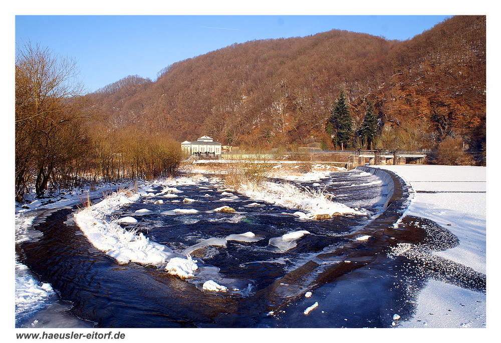 Unkelmühle in Alzenbach (Eitorf) im Winter