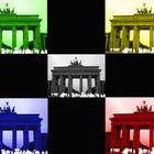 Unknown meets Brandenburger Tor - colour