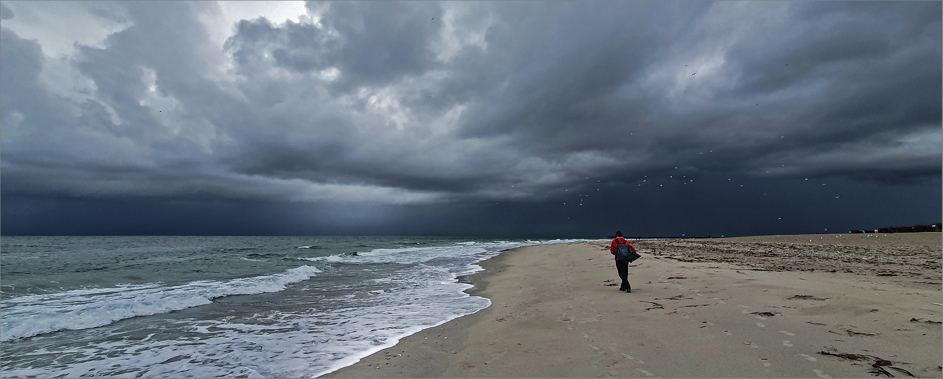 Unmittelbar nach heftigem Wetter   . . .