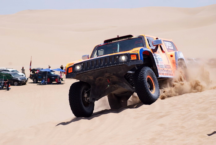 Uno dei big del Dakar 2013