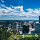 UNO-Gebäude Wien vom Donauturm aus