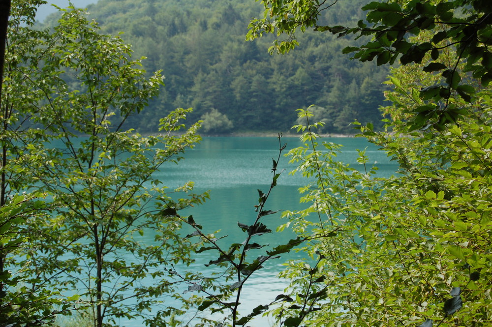 Uno scorcio del lago