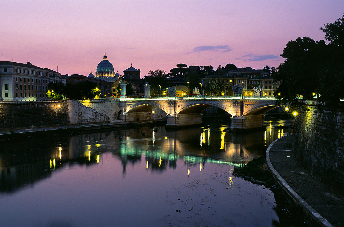 Uno scorcio del Tevere