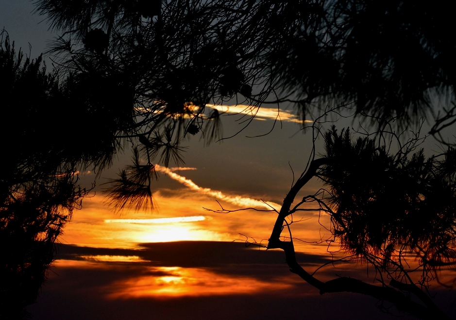 Uno sguardo sul tramonto