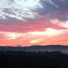 Uno strano tramonto su San Marino