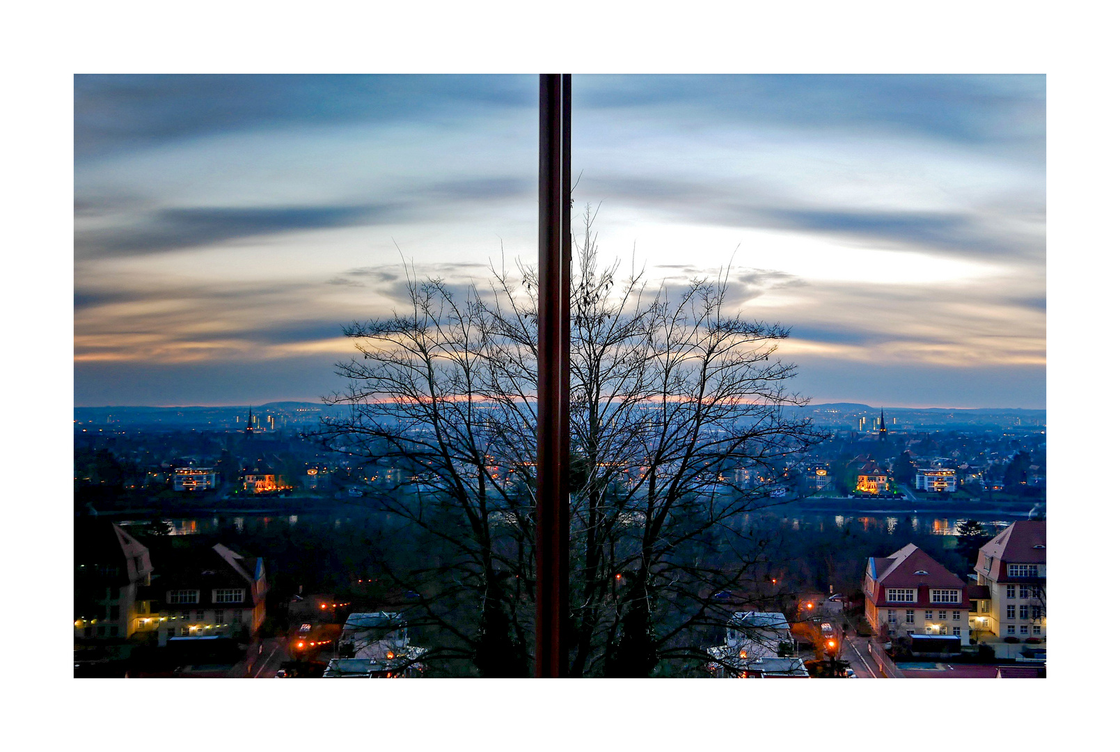 Unrasiert, Gesicht mit Stoppel - gibt's Blaue Stunde gleich im Doppel!