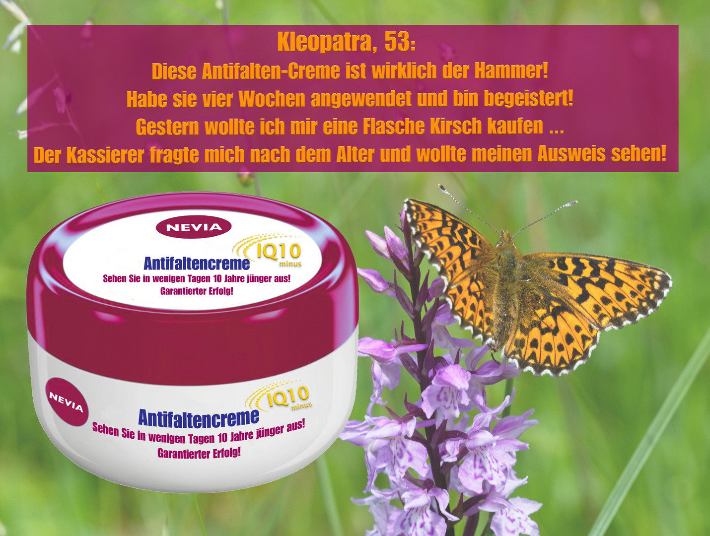 Unschlagbar - einfach die beste Antifaltencreme!