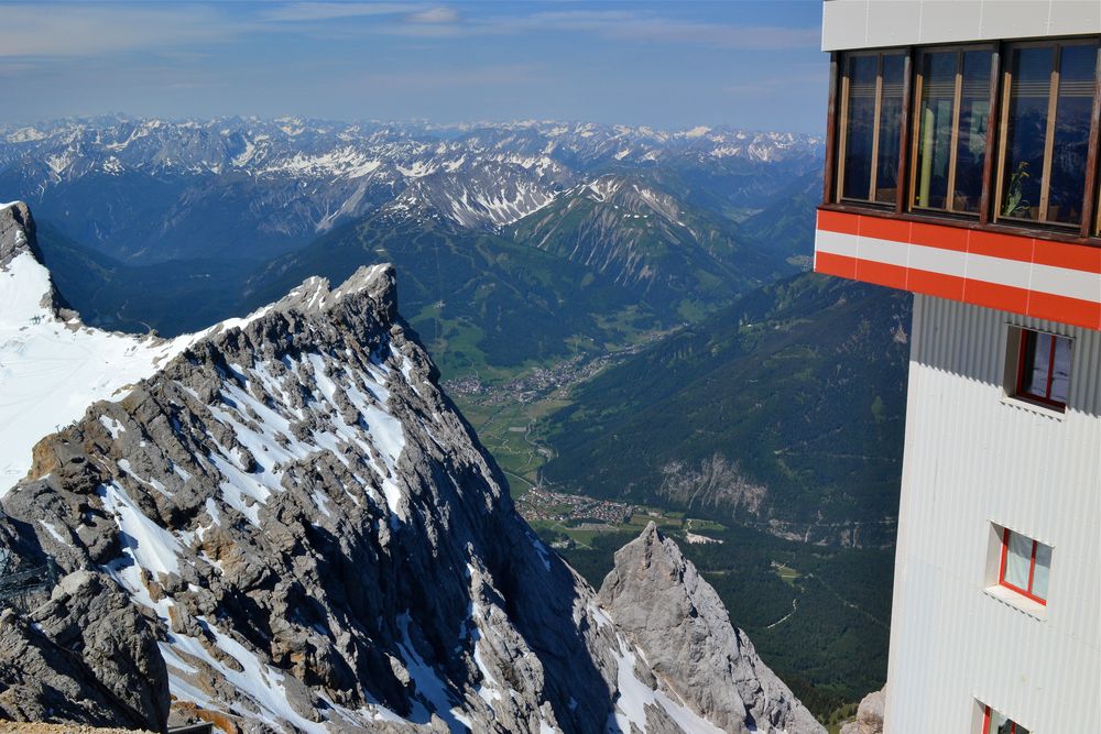 Unser 1. Besuch auf der Zugspitze…