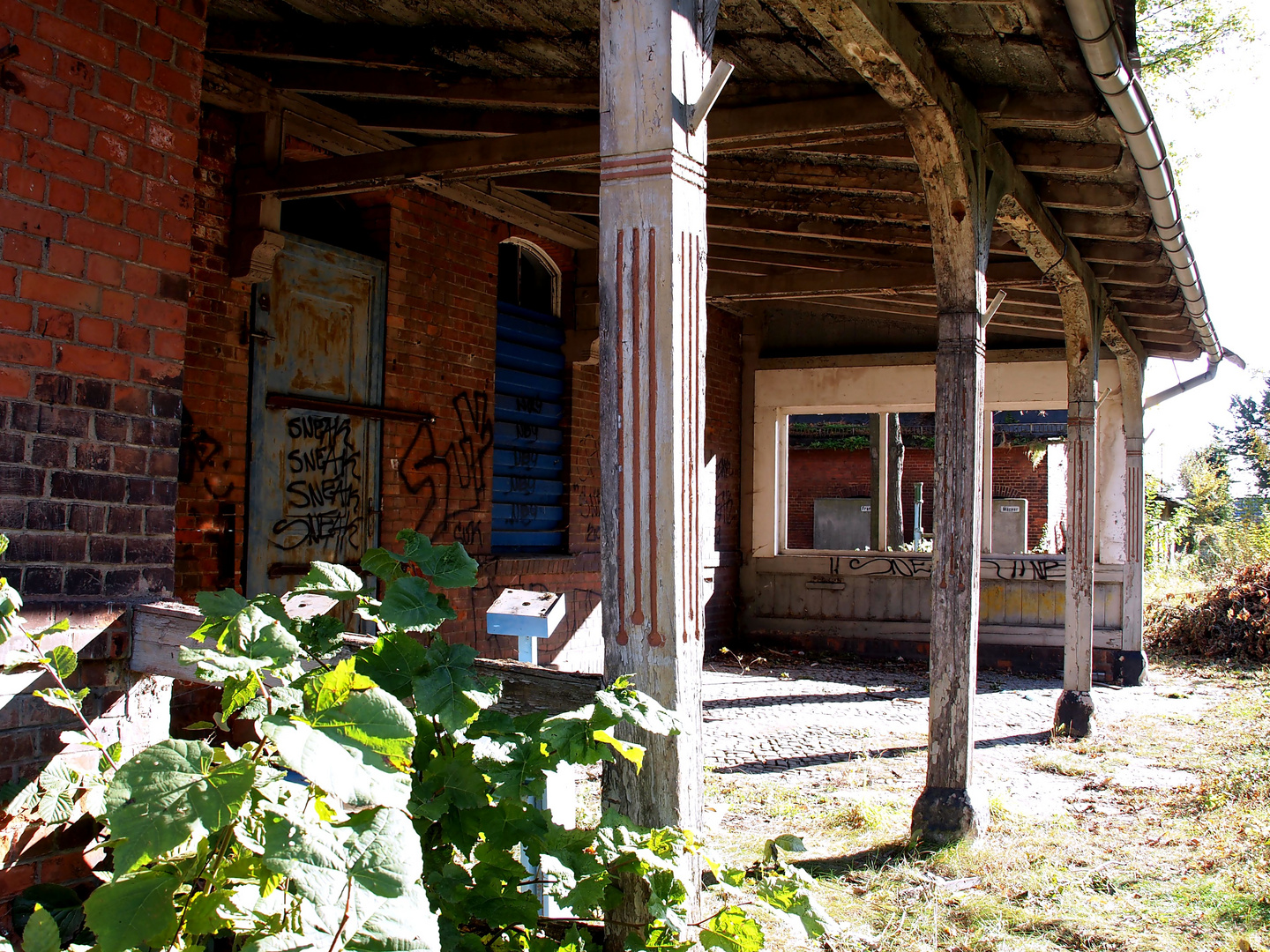 "unser Bahnhof" Lost Places