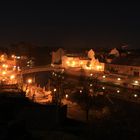 Unser Bernburg bei Nacht