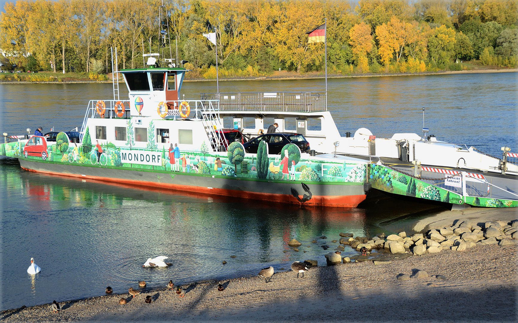 Unser Besuch am Rhein