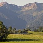 Unser Blick wenn wir einst in Oberbayern aus unserer Ferienwohnug traten...