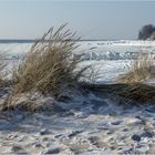 unser Bliesdorf - Strand bei Eiseskälte