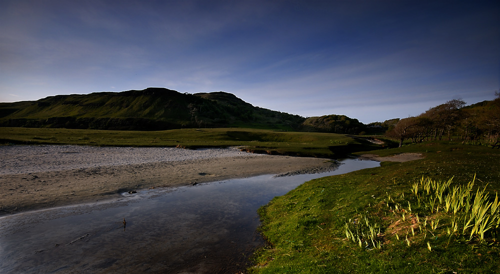 Unser Camping Ausblick in der Isle of Mull