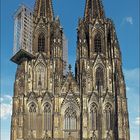 Unser Dom mit Gerüst