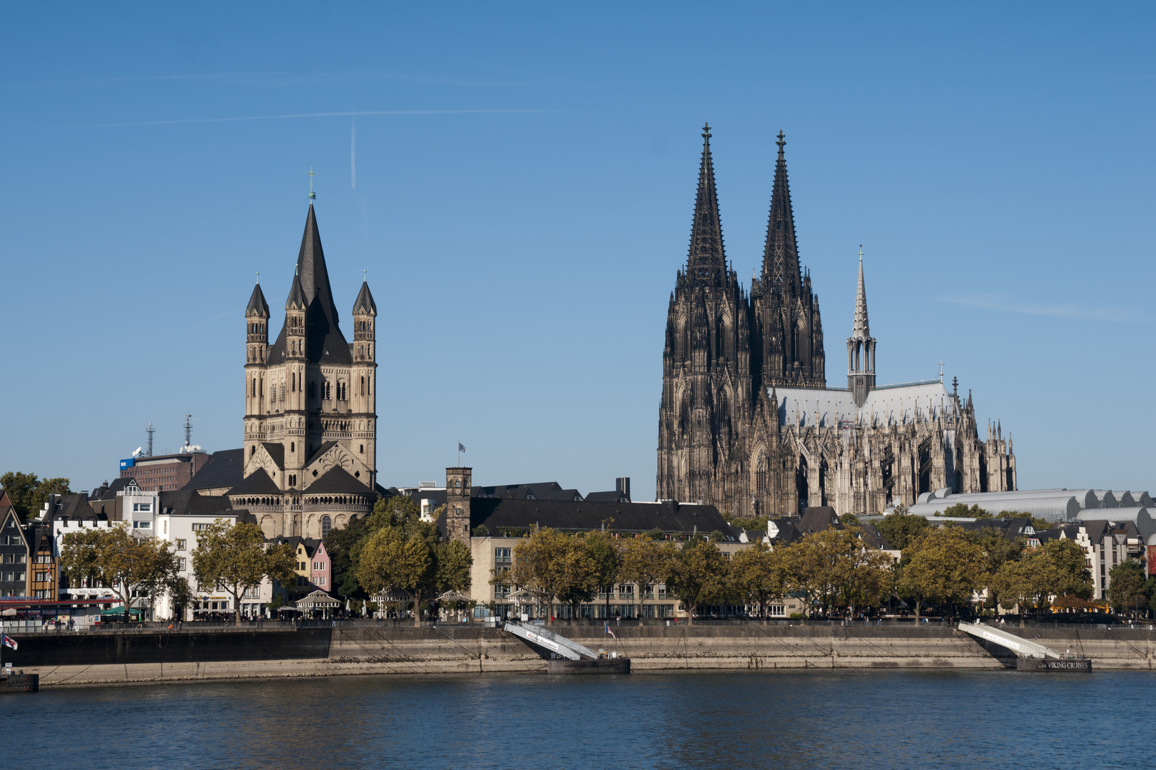 Unser Dom und Groß St. Martin in Köln