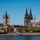 Unser Dom und Groß St. Martin in Köln