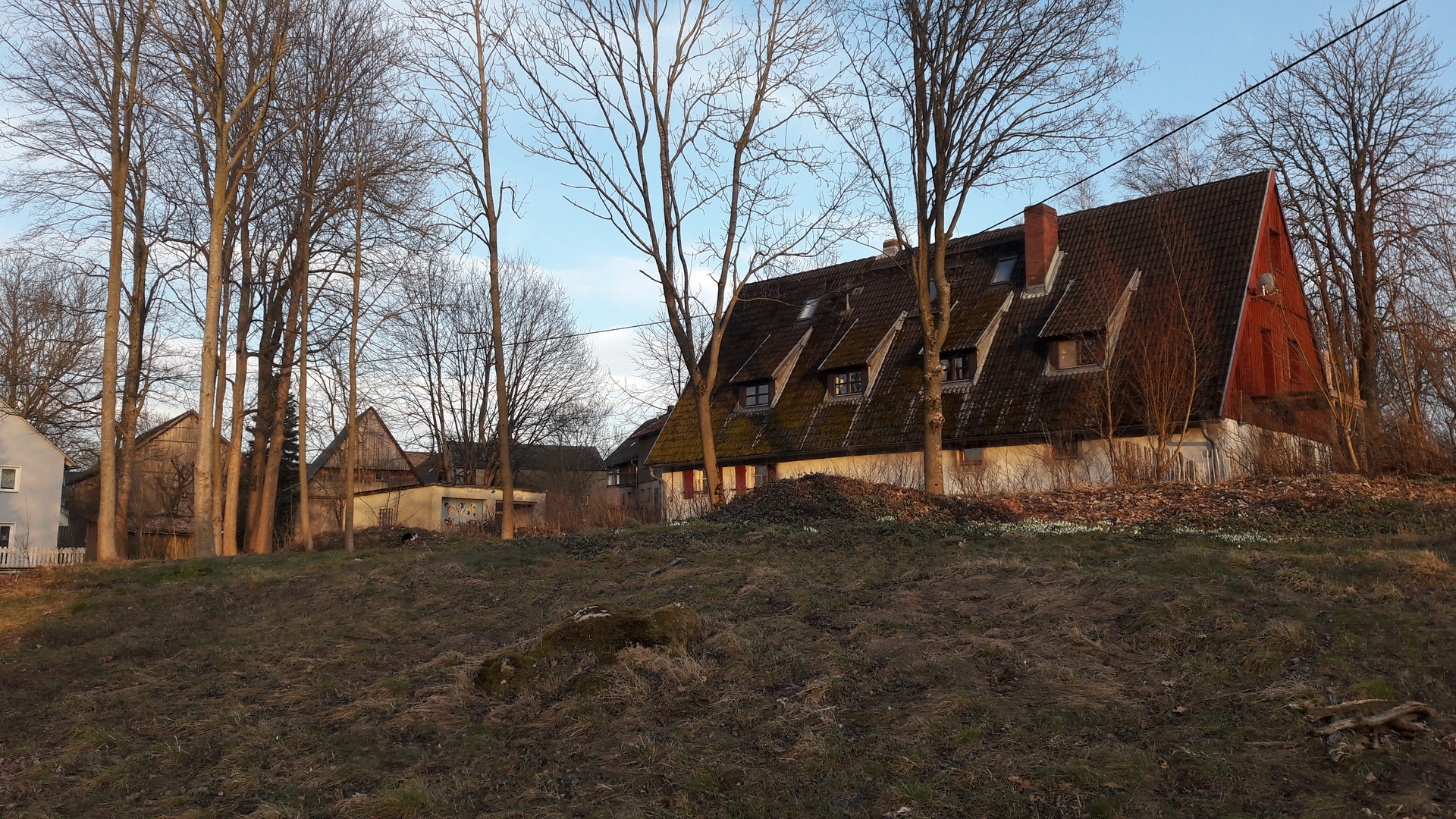 Unser Dorf Lösten im Abendlicht I