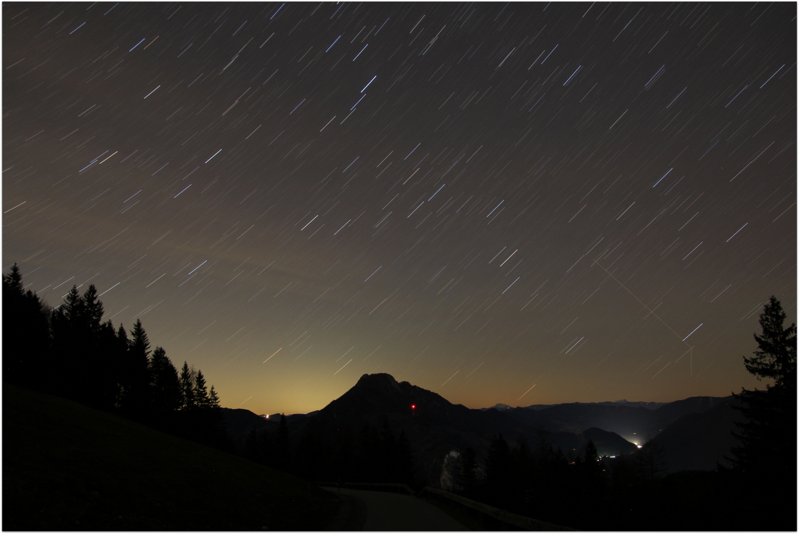 Unser Ennstal um Mitternacht