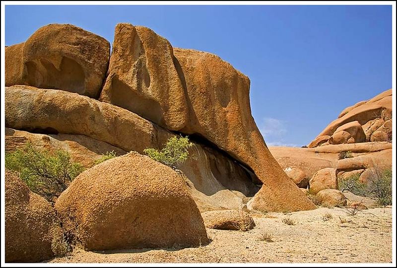 Unser erster Elefant in Namibia