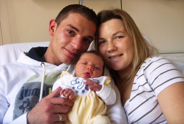 Unser erstes Enkelkind " Lia "