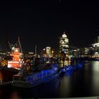 Unser Feuerschiff bei Nacht