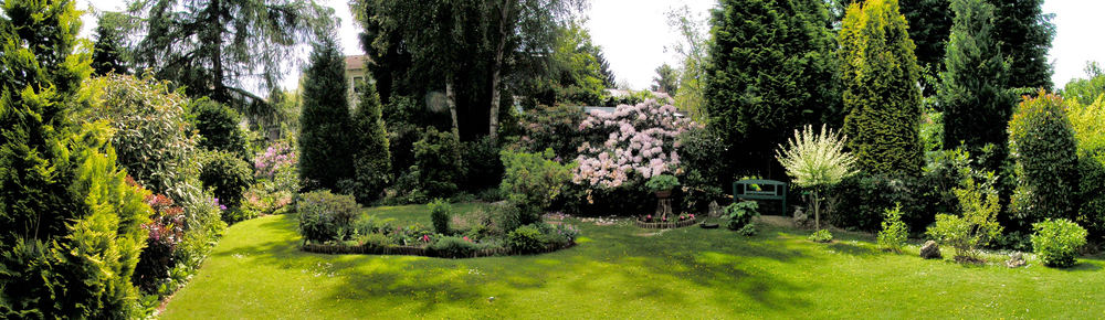 Unser Garten - Panorama -