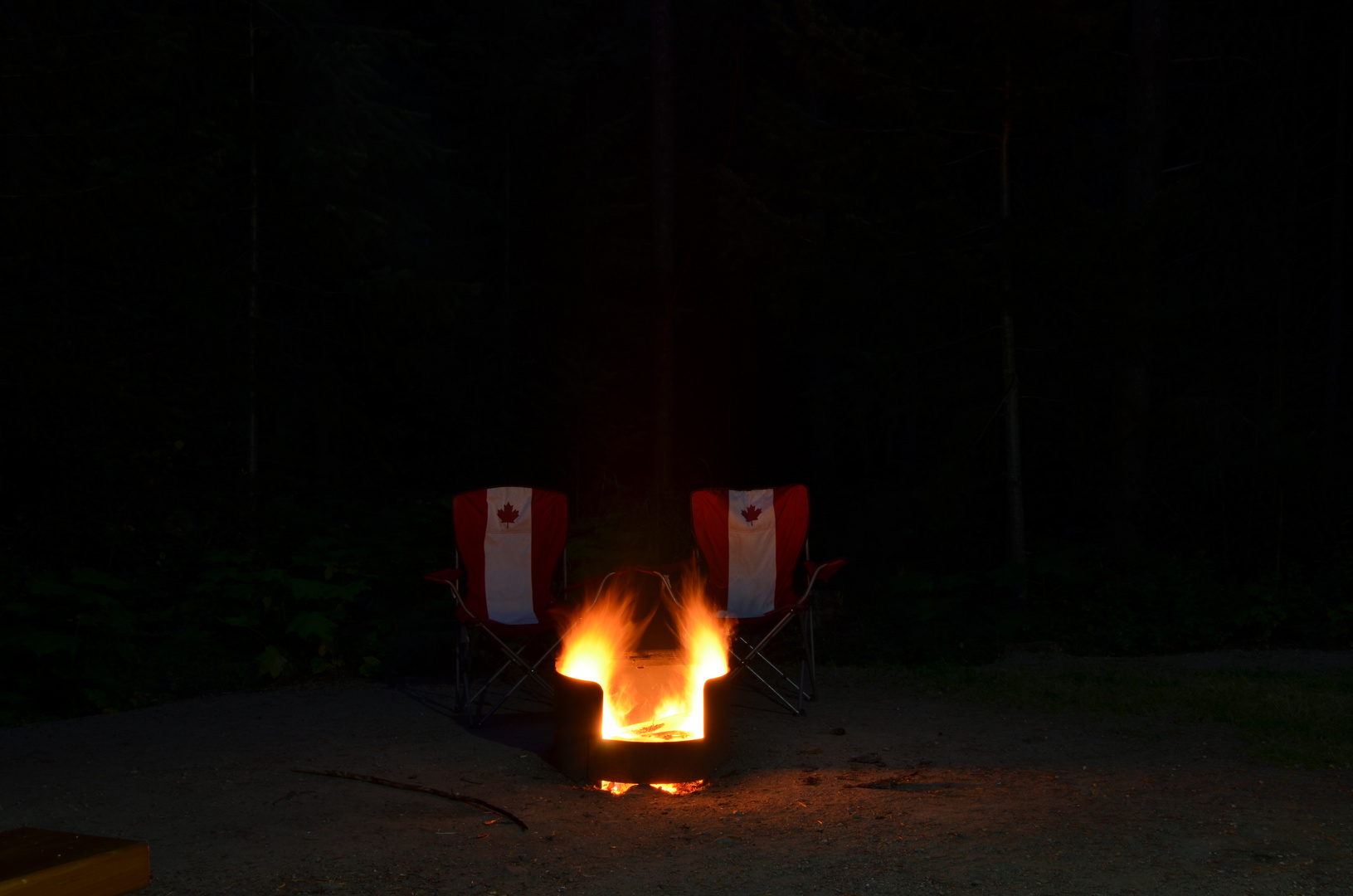 unser kleines fire pit