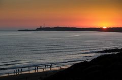 Unser letzter Sonnenuntergang in Conil