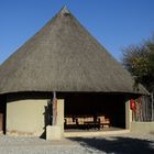 Unser Luxusbungalow am Okaukuejo-Wasserloch