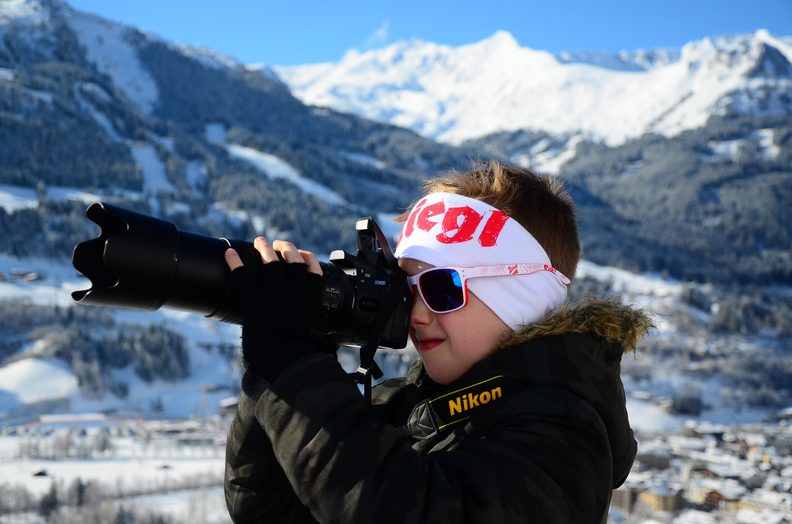 Unser Nachwuchsfotograf - Enkerl Leon!