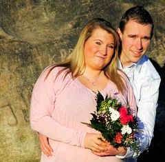 Unser neues Brautpaar, Johannes und Nicole.......