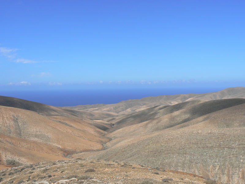Unser Planet Erde, auf dem Weg an die Westküste von Fuerteventura