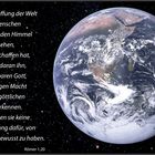 Unser privilegierter Planet ... Römer 1, 20