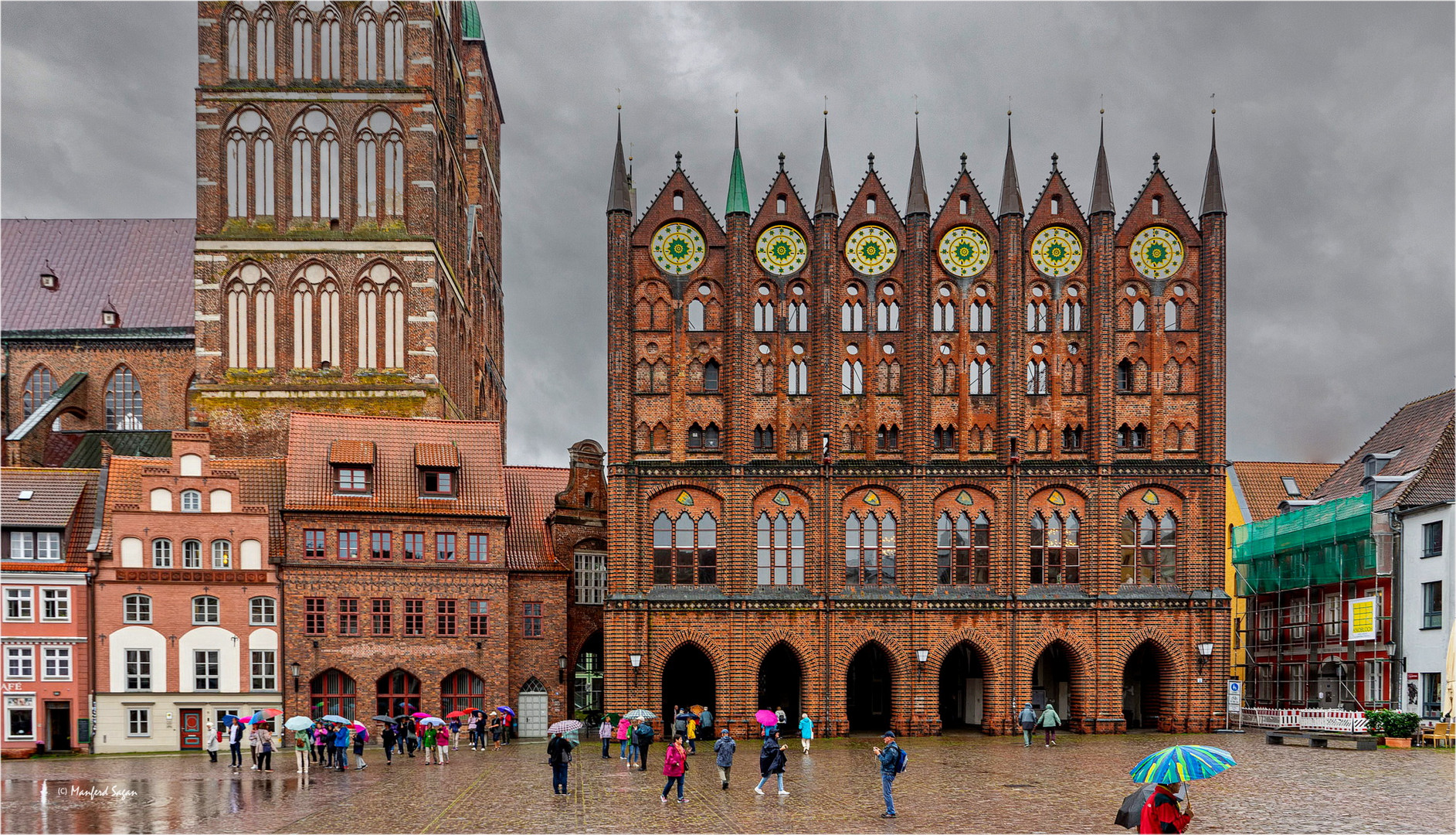 Unser Rathaus - des Herz der Stralsunder Altstadt...