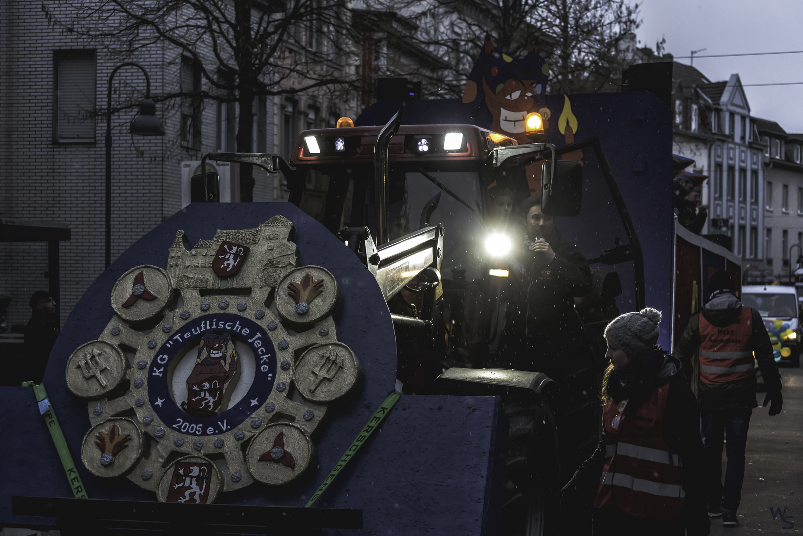 Unser Rosenmontagszug fand doch mittags statt