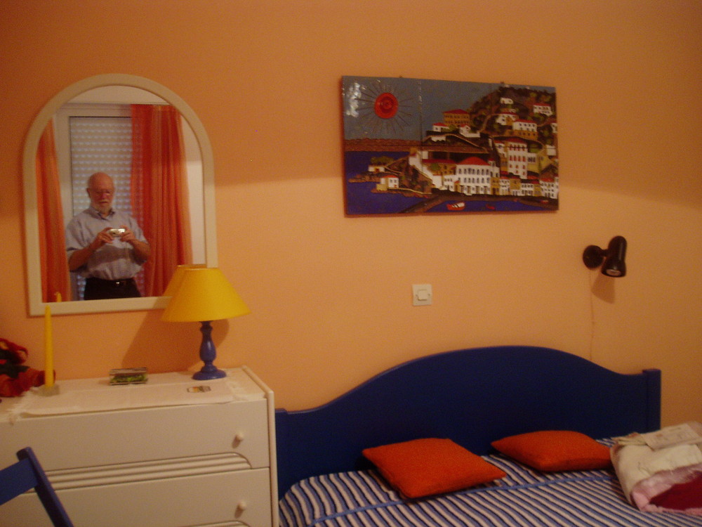 Unser Schlafzimmer in Athen-Drosia