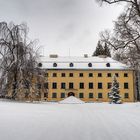 Unser Schloß im Schnee