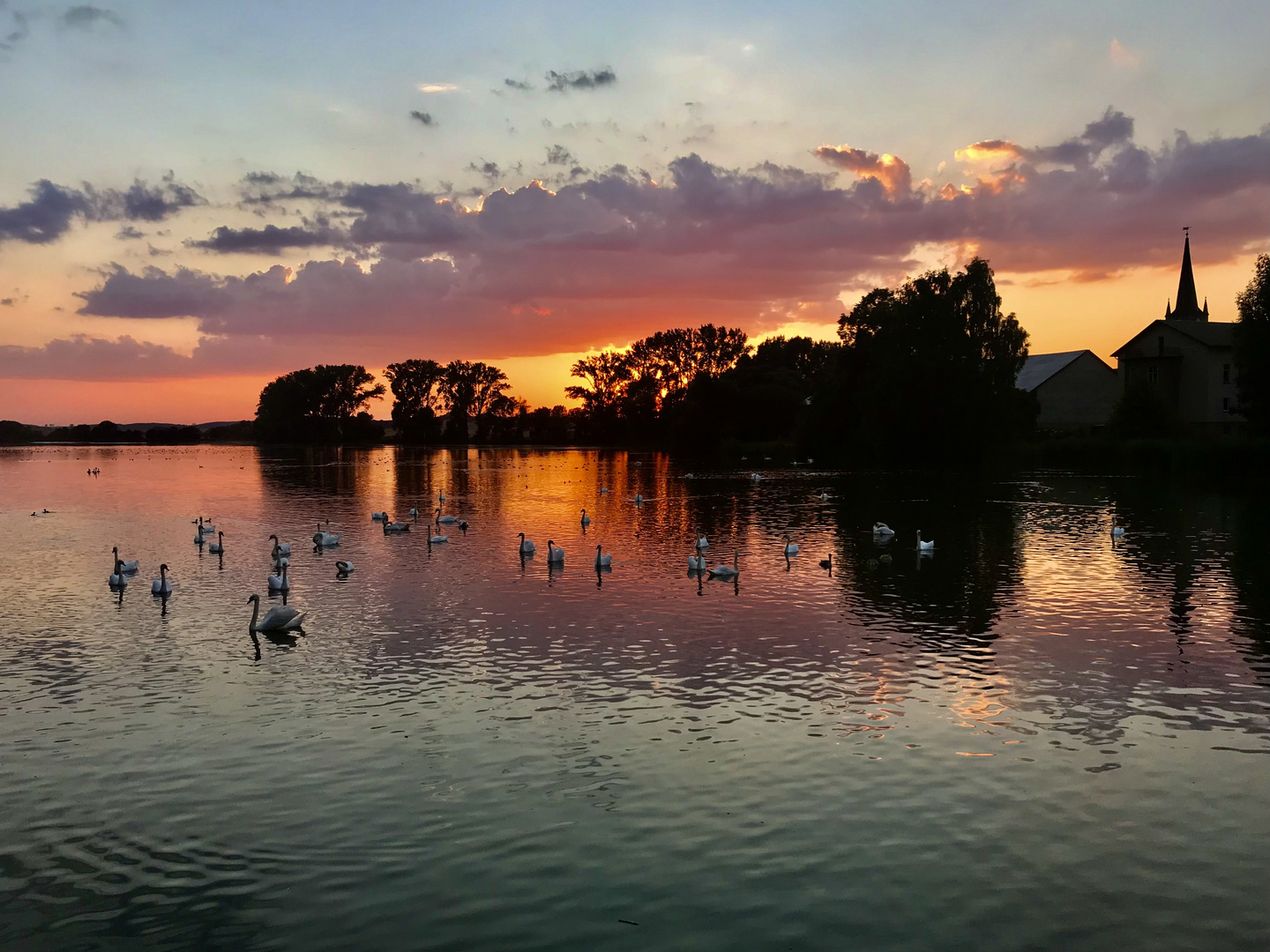 Unser See  im Sommer