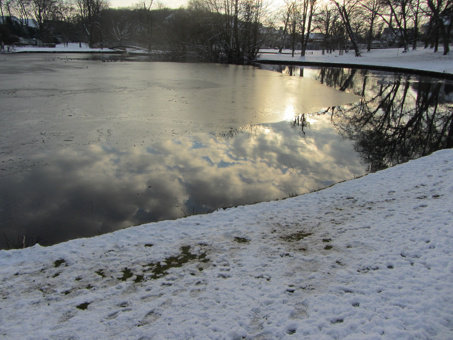 Unser See im Winter