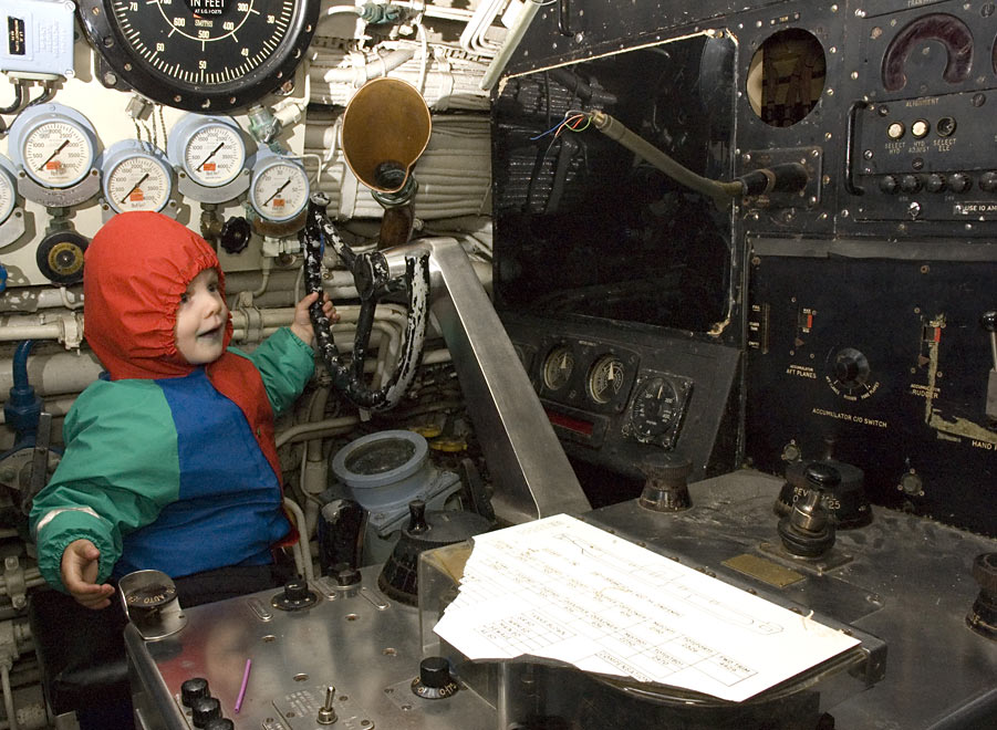 unser Sohn auf der "H.M.S. Otus" - Oberon Class