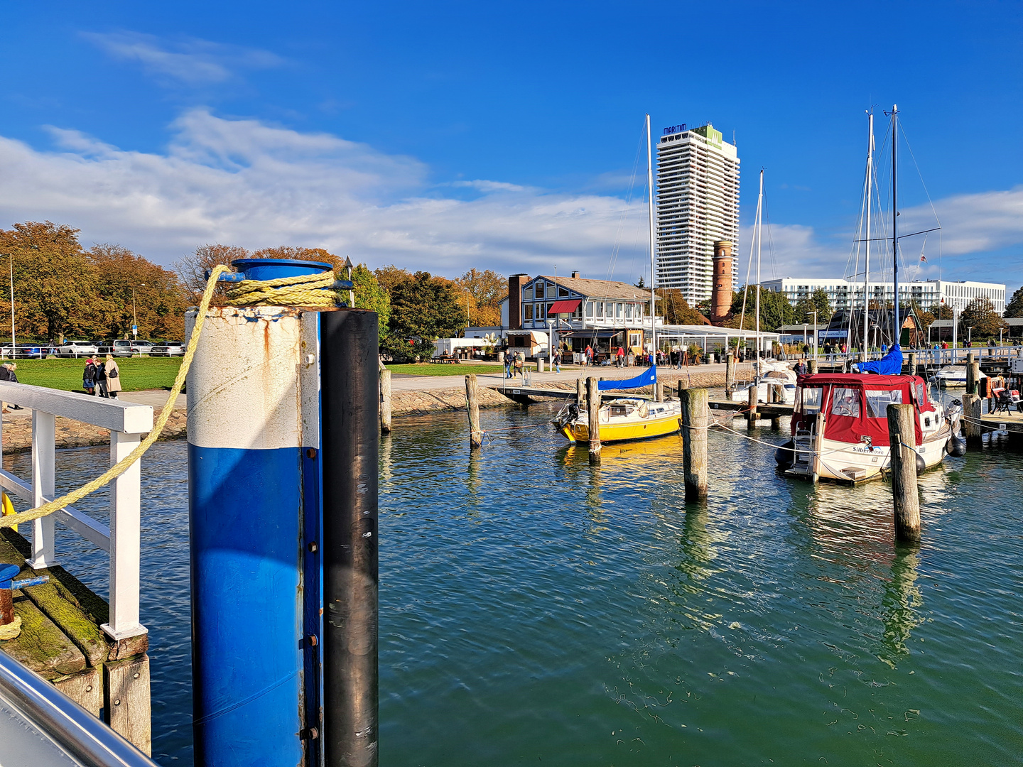 Unser Urlaub in Schleswig Holstein - Hafen Travemünde 