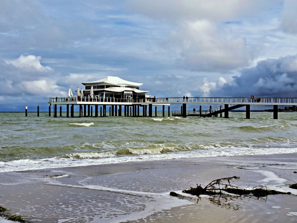 Unser Urlaub in Schleswig Holstein - Seebrücke Timmendorfer  Strand