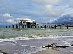 Unser Urlaub in Schleswig Holstein - Seebrücke Timmendorfer  Strand