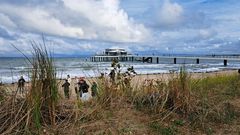 Unser Urlaub in Schleswig Holstein - Seebrücke Timmendorfer Strand